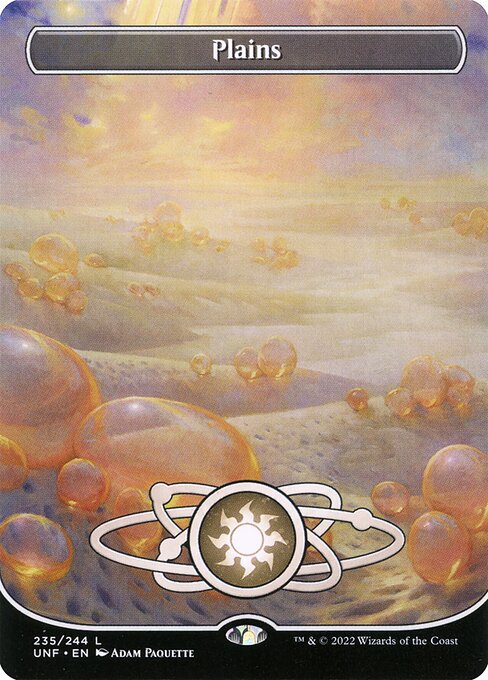 Plains (235) (Borderless) (Foil) - UNF - 235