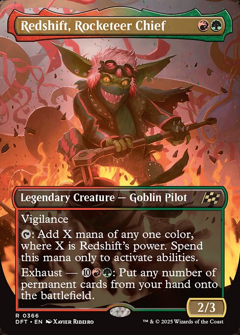 Redshift, Rocketeer Chief (Borderless) - DFT - 366