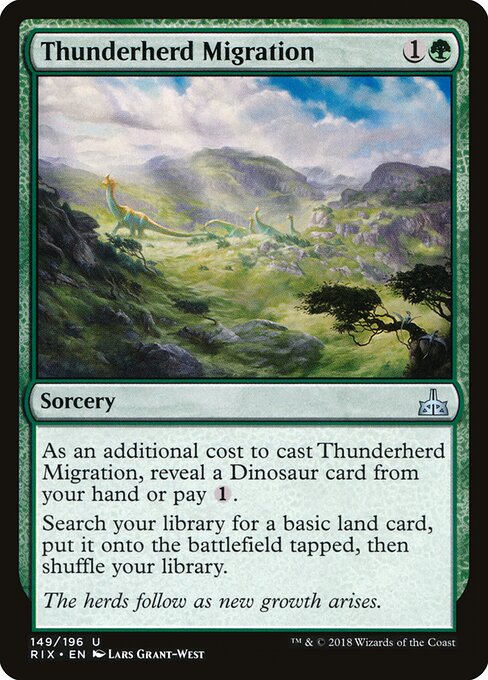 Thunderherd Migration (Foil) - RIX - 149