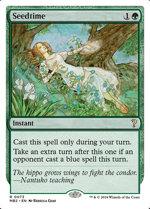 Seedtime (White Border) - MB2 - 73