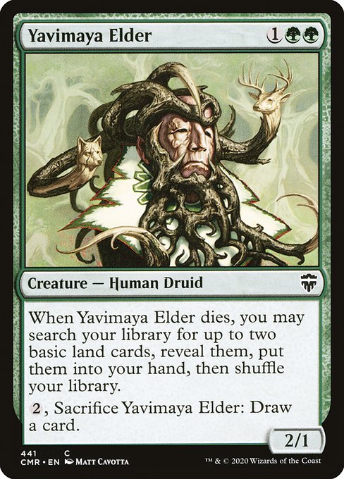 Yavimaya Elder - CMR - 441