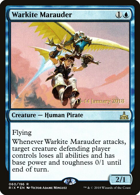 Warkite Marauder (Foil) - PRIX - 60s