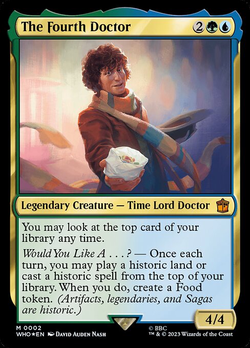 The Fourth Doctor (Foil) - WHO - 2
