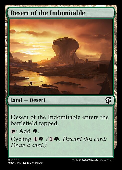 Desert of the Indomitable - M3C - 336