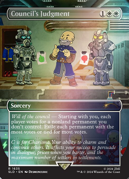 Council's Judgment (1635) (Rainbow Foil) - SLD - 1635★