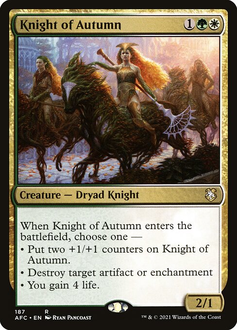 Knight of Autumn - AFC - 187