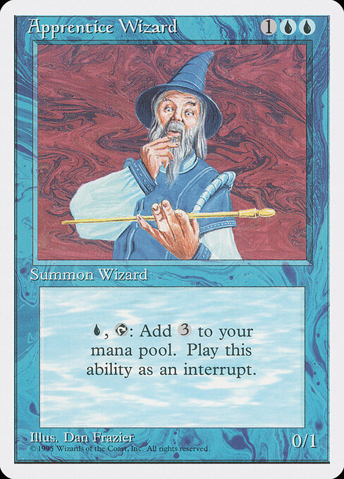 Apprentice Wizard - 4ED - 61