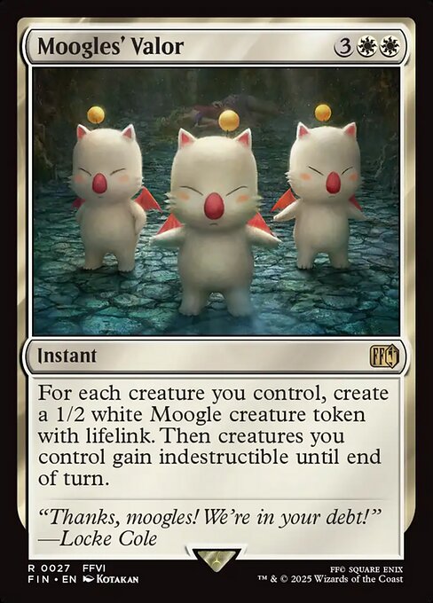 Moogles' Valor (Foil) - FIN - 27