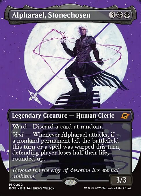 Alpharael, Stonechosen (Borderless) (Foil) - EOE - 292