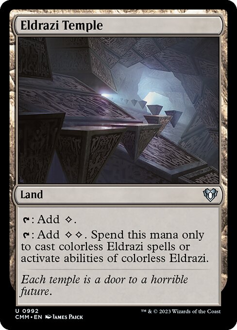 Eldrazi Temple - CMM - 992