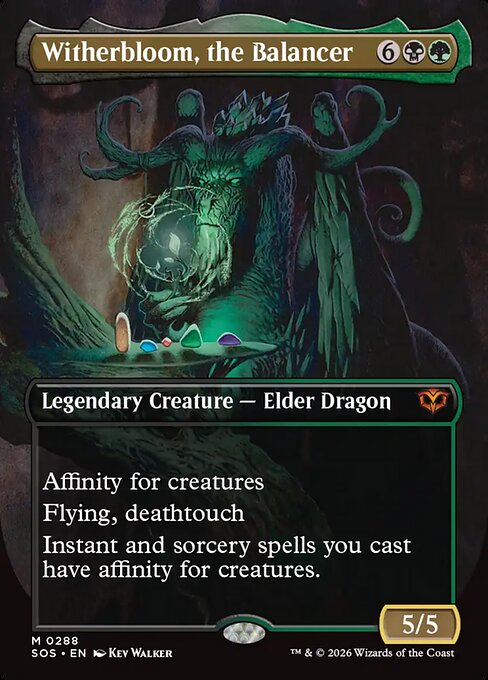 Witherbloom, the Balancer (Borderless) (Foil) - SOS - 288