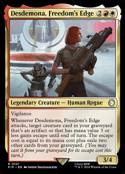Desdemona, Freedom's Edge - PIP - 101