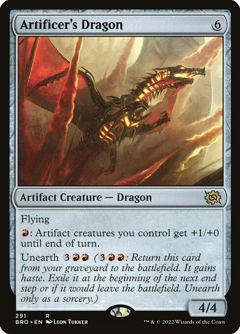 Artificer's Dragon - BRO - 291