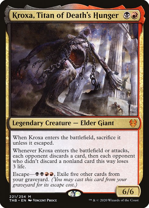 Kroxa, Titan of Death's Hunger - THB - 221