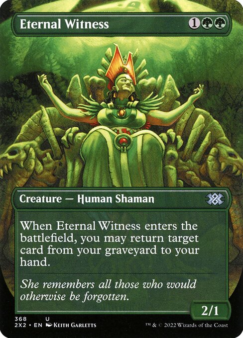 Eternal Witness (Borderless) (Foil) - 2X2 - 368