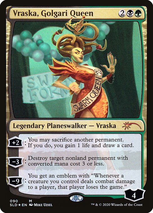 Vraska, Golgari Queen (090) (Foil) - SLD - 90