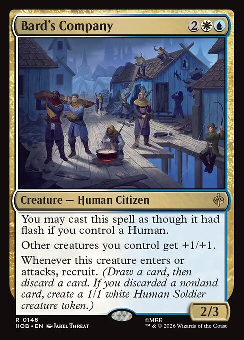 Bard's Company (Foil) - HOB - 146