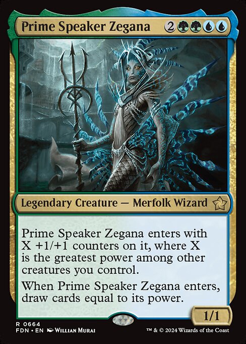 Prime Speaker Zegana - FDN - 664