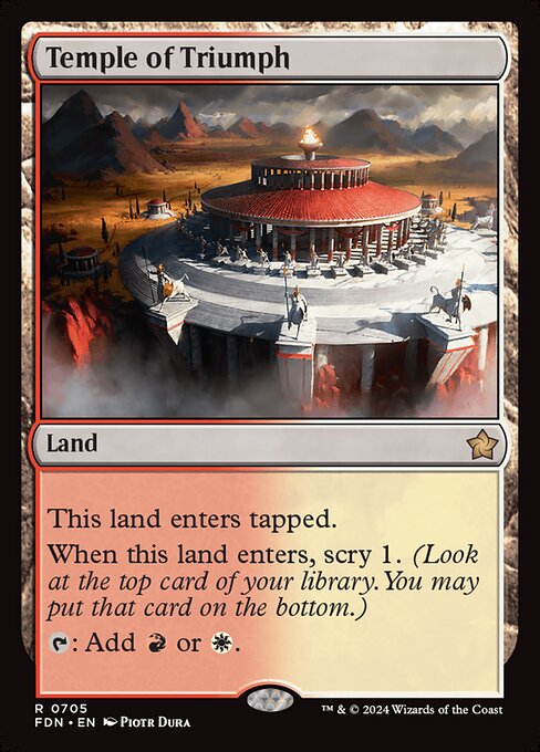 Temple of Triumph - FDN - 705