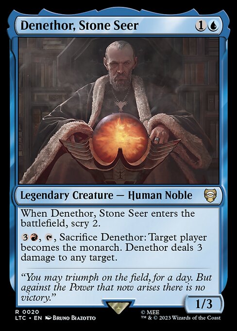 Denethor, Stone Seer - LTC - 20