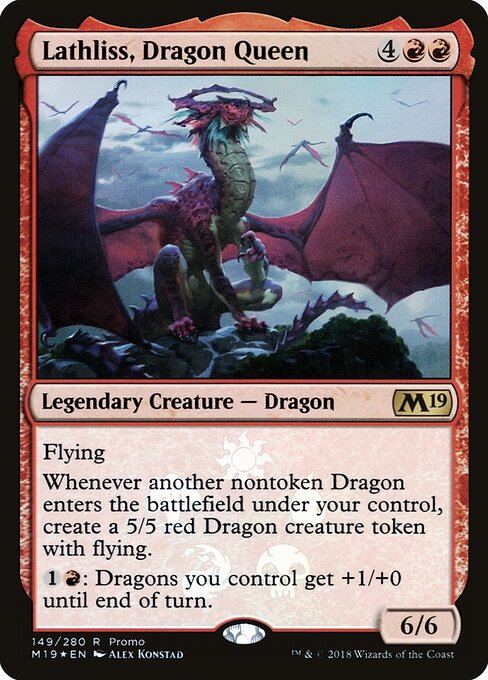 Lathliss, Dragon Queen (Foil) - PM19 - 149★