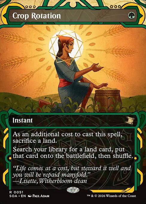 Crop Rotation (Foil) - SOA - 51