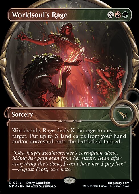 Worldsoul's Rage (Showcase) - MKM - 316