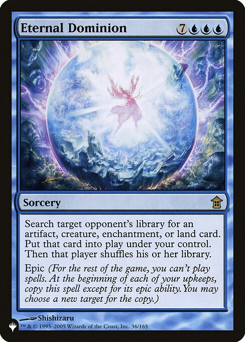 Eternal Dominion - PLST - SOK-36