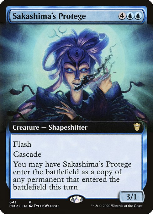 Sakashima's Protege (Extended Art) - CMR - 641