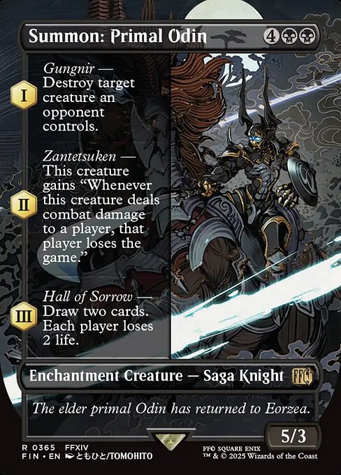 Summon: Primal Odin (Borderless) - FIN - 365
