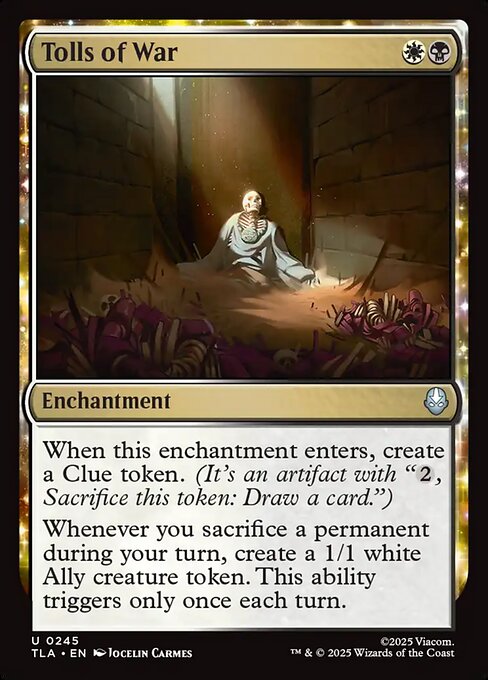 Tolls of War (Foil) - TLA - 245