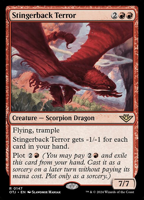 Stingerback Terror - OTJ - 147