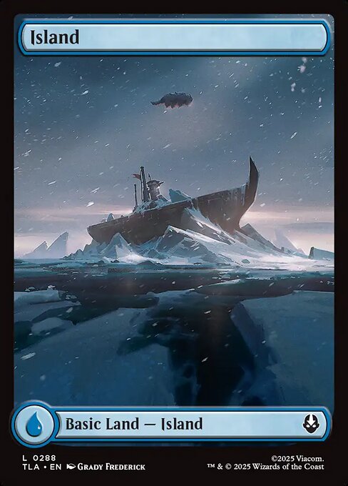 Island (0288) (Foil) - TLA - 288