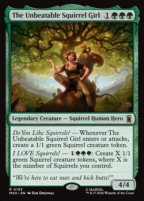 The Unbeatable Squirrel Girl (Foil) - MSH - 193