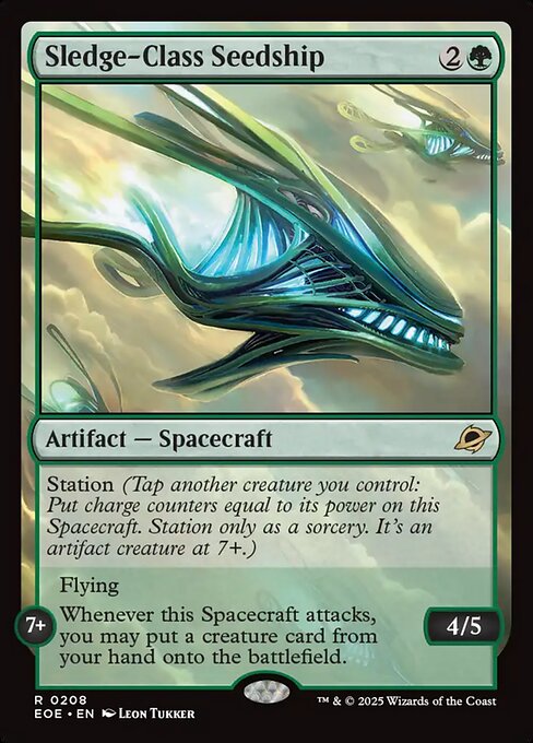 Sledge-Class Seedship (Foil) - EOE - 208