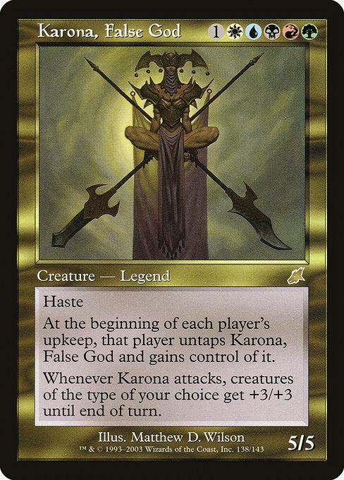 Karona, False God - SCG - 138