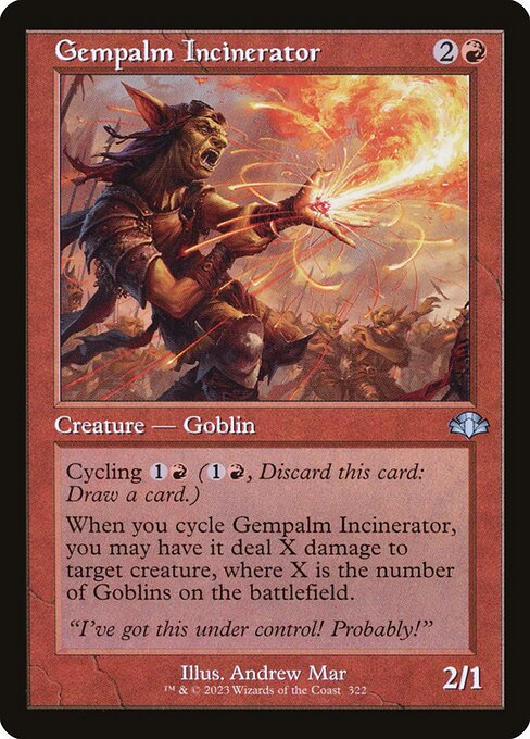 Gempalm Incinerator (Retro Frame) - DMR - 322