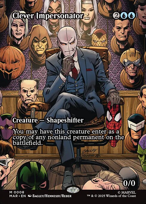 Clever Impersonator (Borderless) - MAR - 8