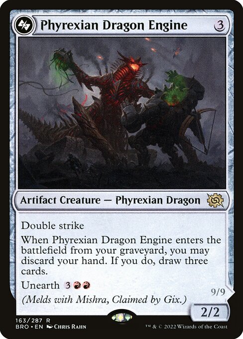 Phyrexian Dragon Engine - BRO - 163