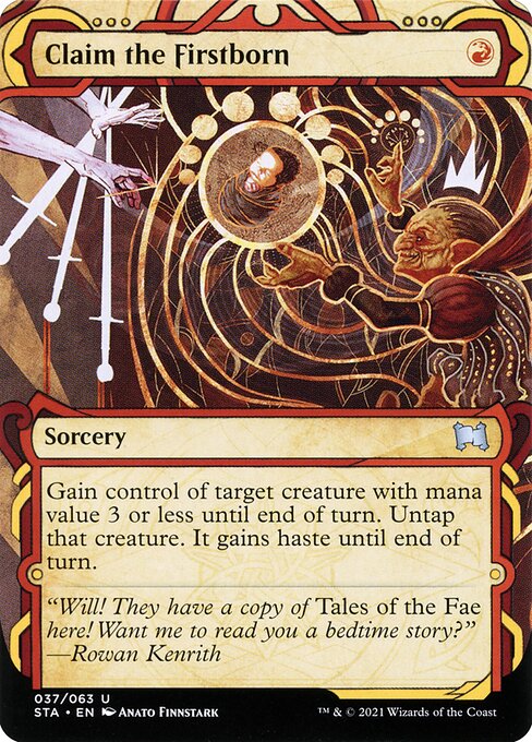 Claim the Firstborn - STA - 37