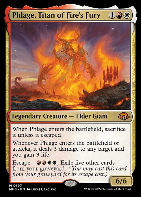 Phlage, Titan of Fire's Fury - MH3 - 197