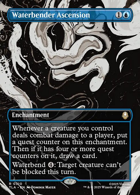 Waterbender Ascension (Borderless) (Foil) - TLA - 310