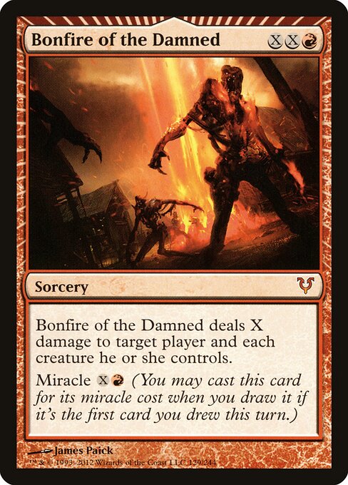 Bonfire of the Damned - AVR - 129
