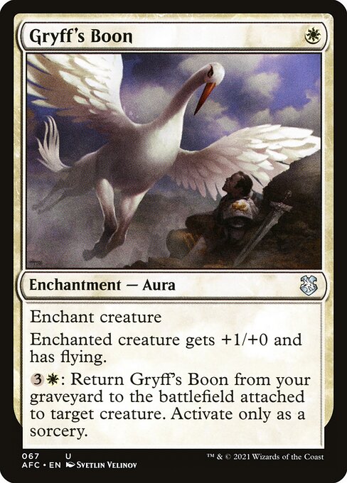 Gryff's Boon - AFC - 67