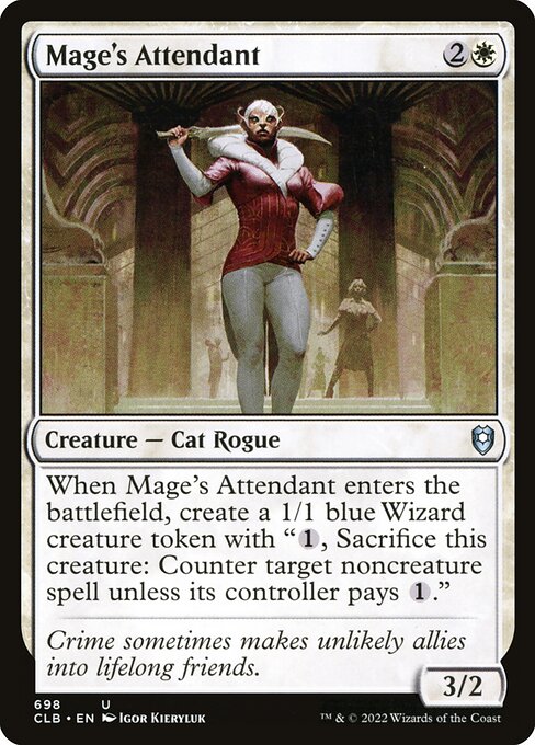 Mage's Attendant - CLB - 698
