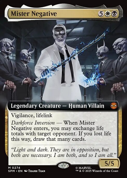Mister Negative (Extended Art) (Foil) - SPM - 274