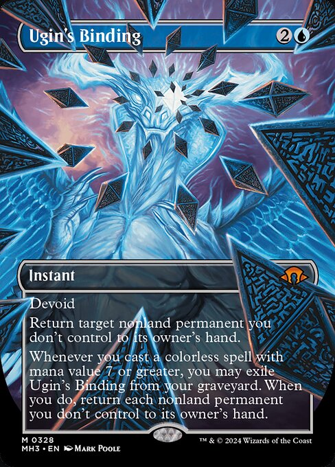 Ugin's Binding (Borderless) - MH3 - 328