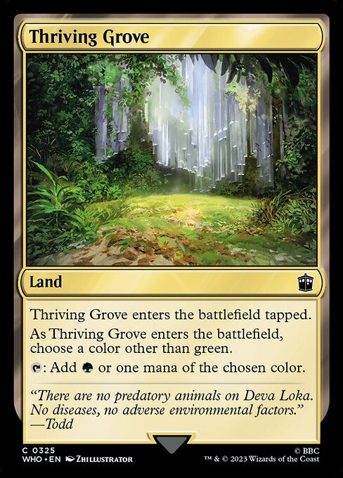 Thriving Grove - WHO - 325
