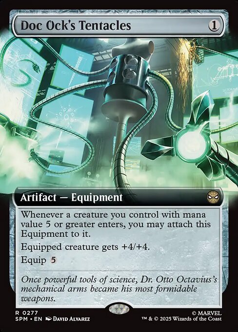 Doc Ock's Tentacles (Extended Art) (Foil) - SPM - 277