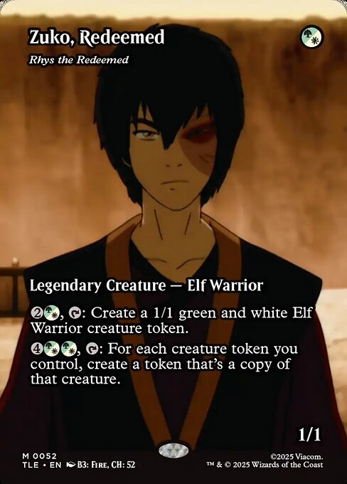 Zuko, Redeemed - Rhys the Redeemed (Borderless) - TLE - 52